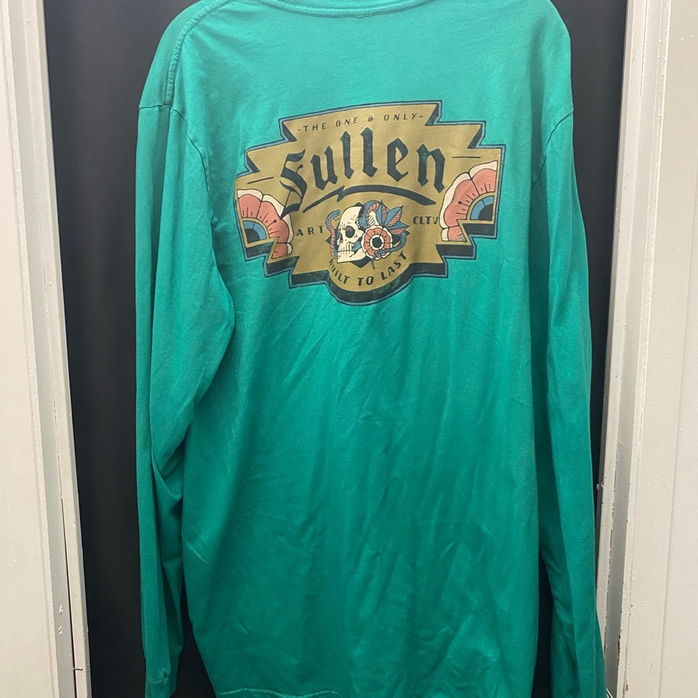 NWOT Sullen Men's Green Long Sleeve Tee